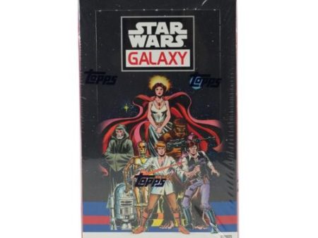 2022 Topps Star Wars Chrome Galaxy Hobby Box Hot on Sale