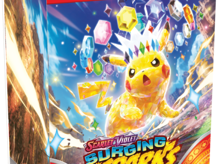 Pokemon Scarlet and Violet - Surging Sparks - Build and Battle Box Online Sale