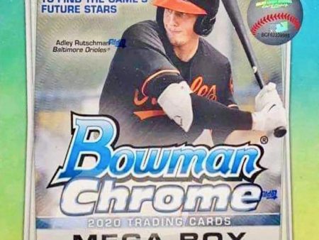 2020 Bowman Chrome Baseball Mega Box For Sale