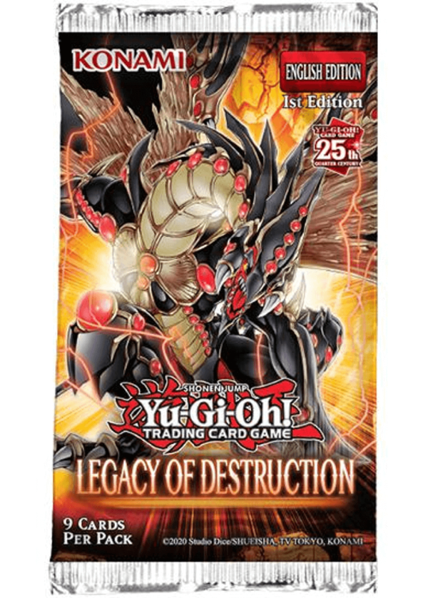 Yu-Gi-Oh! Legacy of Destruction Booster Pack Hot on Sale