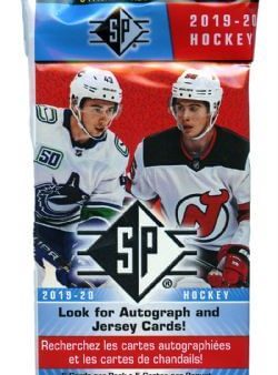 2019-20 Upper Deck SP Hockey Hanger Pack For Sale