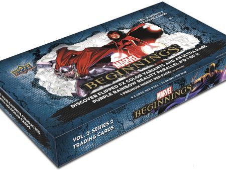 2024 Upper Deck Marvel Beginnings Volume 2 Series 2 Hobby Box Hot on Sale