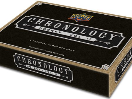 2019-20 Upper Deck Chronology Hockey Volume II Hobby Box For Cheap