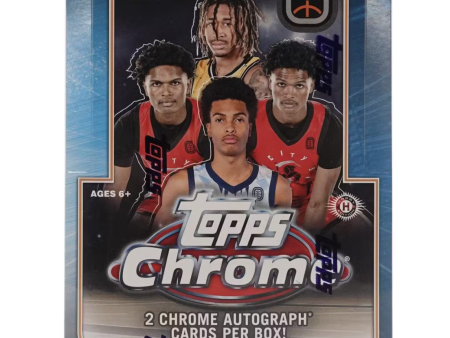 2022-23 Topps Chrome Overtime Elite Basketball Hobby Box Online