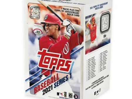 2021 Topps Series 1 Baseball 7 Pack Blaster Box Hot on Sale