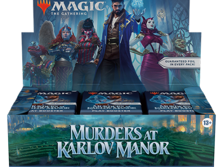 MTG Magic The Gathering Murders at Karlov Manor Play Booster Box on Sale