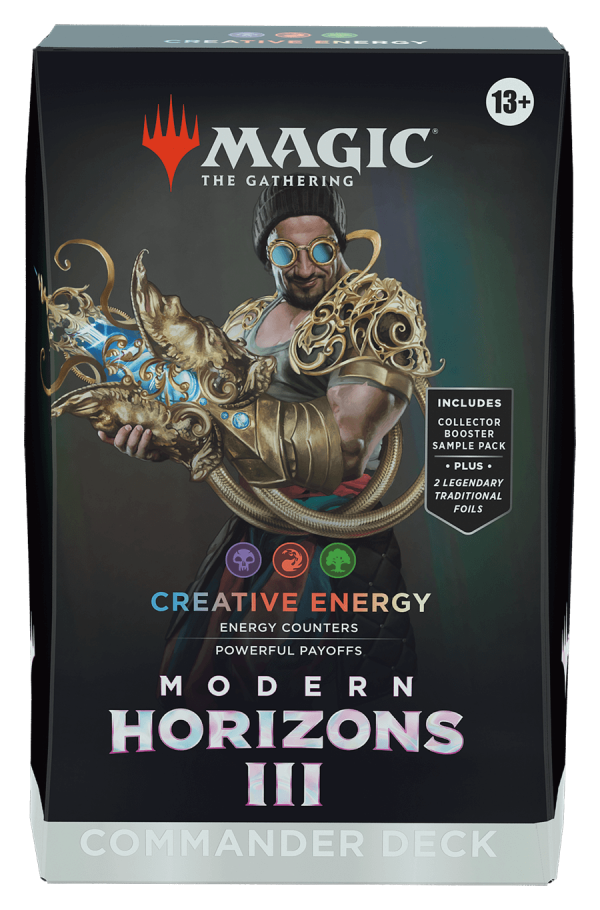 MTG Magic The Gathering - Modern Horizons 3 - Commander Deck - Creative Energy Supply