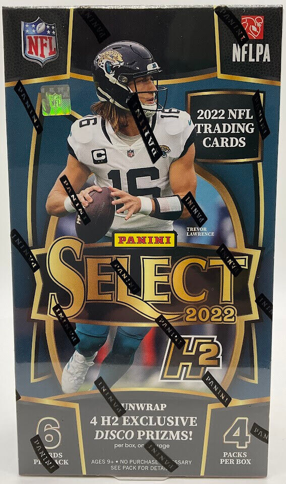 2022 Panini Select Football H2 Box Hot on Sale