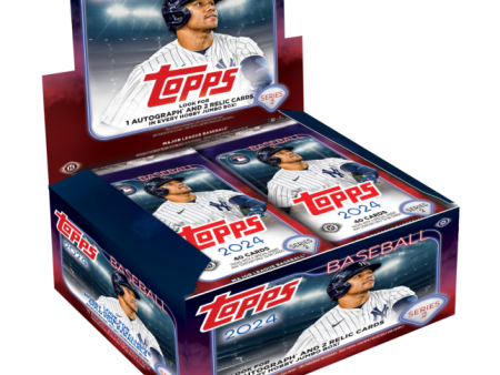 2024 Topps Series 2 Baseball HTA Jumbo Box For Sale