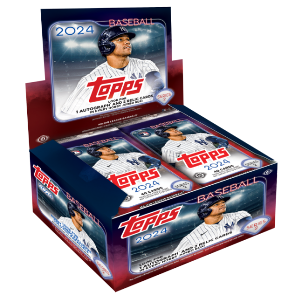 2024 Topps Series 2 Baseball HTA Jumbo Box For Sale