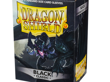 Dragon Shield Classic - standard size - 100 ct. Black Online