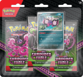 Pokemon Scarlet and Violet - Shrouded Fable 3 Pack Blister - Pecharunt on Sale