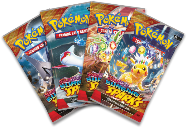 Pokemon Scarlet and Violet - Surging Sparks - Build and Battle Box Online Sale