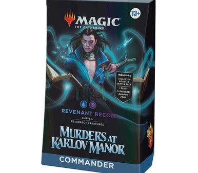 MTG Magic The Gathering Murders at Karlov Manor Commander Deck Revenant Recon Sale