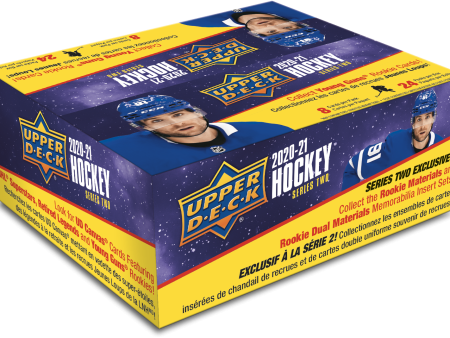 2020-21 Upper Deck Series 2 Hockey Retail Box Online Sale