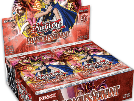 Yu-Gi-Oh! 25th Anniversary Pharaoh’s Servant Booster Box Cheap