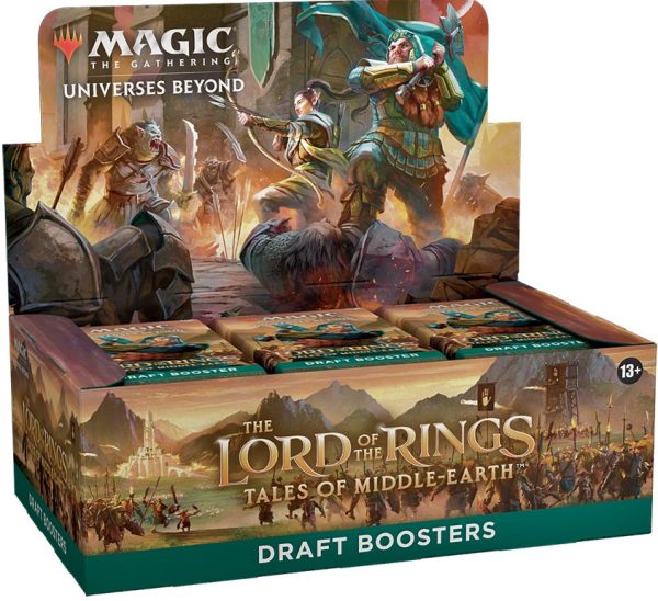 MTG Magic The Gathering Lord Of The Rings Tales Of The Middle-Earth Draft Booster Box Online Sale