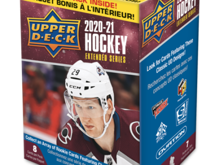 2020-21 Upper Deck Extended Hockey Blaster Box Case (20 Boxes) Online