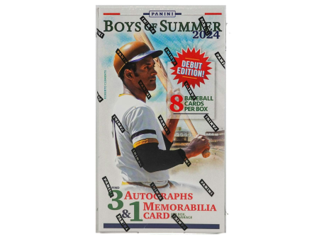 2024 Panini Boys of Summer Baseball Hobby Box Sale