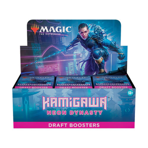 Mtg Magic The Gathering - Kamigawa Neon Dynasty Draft Booster Box Fashion