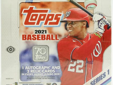 2021 Topps Series 1 Baseball Jumbo Box For Discount