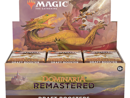 MTG Magic The Gathering Dominaria Remastered Draft Booster Box Cheap