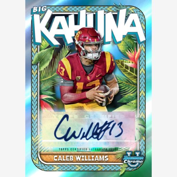 2023 Bowman Chrome University Football Hobby Box Hot on Sale