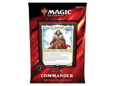 Mtg Magic The Gathering Commander 2019 Deck Mystic Intellect Cheap