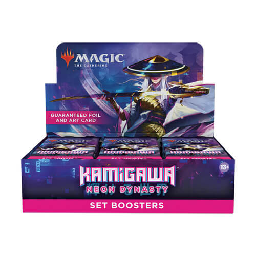 Mtg Magic The Gathering - Kamigawa Neon Dynasty Set Booster Box Supply