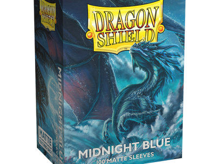 Dragon Shield Matte Standard Size 100 ct. Midnight Blue Cheap