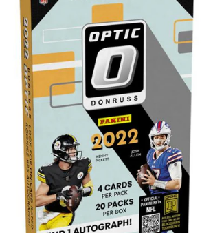 2022 Panini Donruss Optic Football Hobby Box Fashion