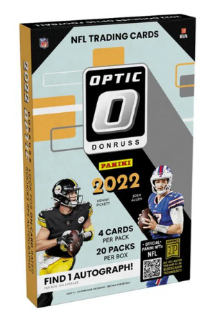 2022 Panini Donruss Optic Football Hobby Box Fashion