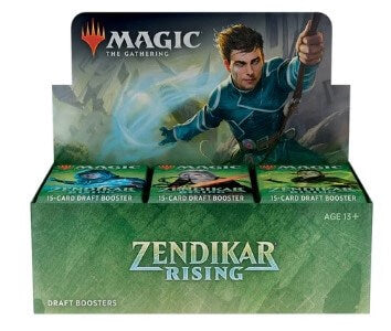 Mtg Magic The Gathering - Zendikar Rising Draft Booster Box Hot on Sale