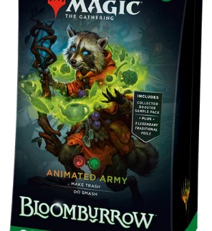 MTG Magic the Gathering - Bloomburrow - Commander Deck - Animated Army For Discount