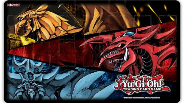 Yu-Gi-Oh! Konami Playmat: Slifer, Obelisk & Ra Fashion