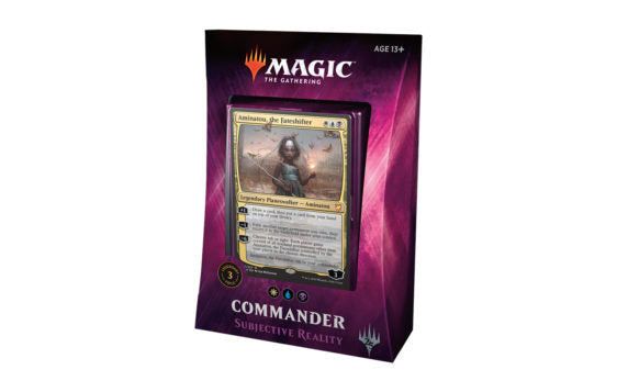 Mtg Magic The Gathering Commander 2018 Subjective Reality For Cheap