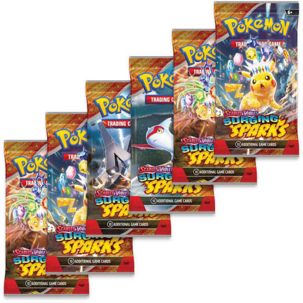 Pokemon Scarlet and Violet - Surging Sparks - Booster Bundle Box Sale