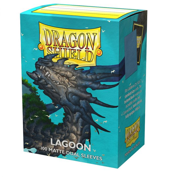 Dragon Shield Dual Matte Standard Size 100 ct. Lagoon Online Hot Sale