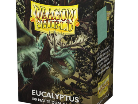 Dragon Shield Dual Matte Standard Size 100 ct. Eucalyptus Hot on Sale