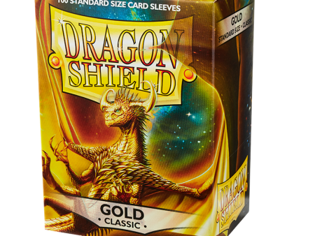 Dragon Shield Classic - standard size - 100 ct. Gold Discount