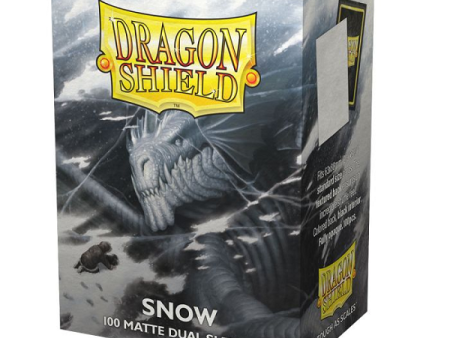 Dragon Shield Dual Matte Standard Size 100 ct. Snow Online