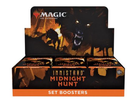 Mtg Magic The Gathering - Innistrad Midnight Hunt Set Booster Box Supply