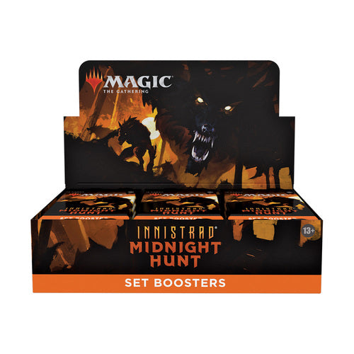 Mtg Magic The Gathering - Innistrad Midnight Hunt Set Booster Box Supply