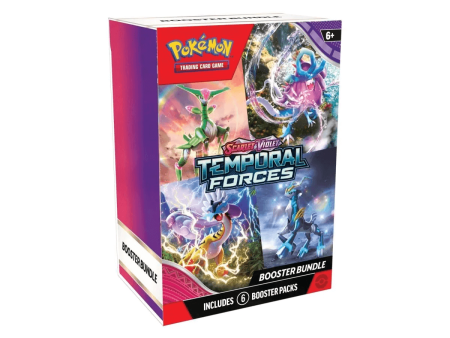 Pokemon Scarlet and Violet Temporal Forces Booster Bundle Box Discount