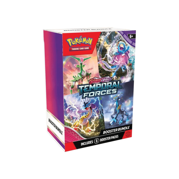 Pokemon Scarlet and Violet Temporal Forces Booster Bundle Box Discount