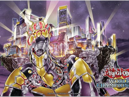 Yu-Gi-Oh! Grandopolis The Eternal Golden City 2013 WCS Commemorative Game Mat on Sale