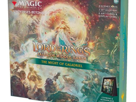 Mtg Magic The Gathering The Lord of the Rings Tales of Middle-Earth Scene Box The Might of Galadriel Online Sale