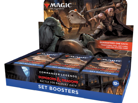 Mtg Magic The Gathering - Commander Legends: Battle for Baldur s Gate Set Booster Box Fashion