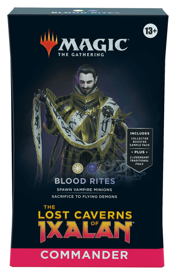 Mtg Magic The Gathering The Lost Caverns of Ixalan Commander Deck - Blood Rites Online Hot Sale