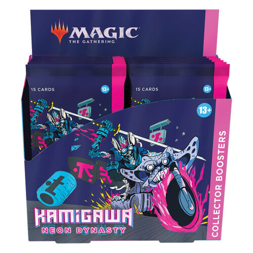 Mtg Magic The Gathering - Kamigawa Neon Dynasty Collector Booster Box Fashion